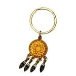 Dreamcatcher Keychain Gold Photo 0