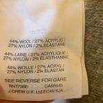 J.Crew  NWT sweater dress Small cream/white stripe turtleneck soft casua… Photo 5