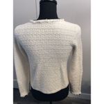 Talbots  Petite Size P Off White Knit Cardigan Pearl Buttons Career Church Womens Photo 3