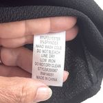 Monteau  Los Angeles Black Tiered Ruffle Sleeve Blouse‎  Size Small Photo 5