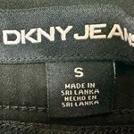 DKNY Donna Karan Jean Women Bermuda Length Shorts Stretchy Black Size S Pull On Photo 5
