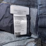 Paige Blue Ultra Skinny Verdugo Straight Leg Jeans Classic Denim Photo 3