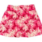Prince Womens Small Pink White Tie Dye Pull On Skort Skirt Shorts Tennis Golf Photo 6