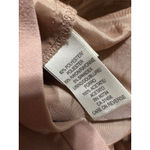 BCBGMAXAZRIA  Pink Pleated Mini Skirt Women Size 0 Lace Trim Photo 5