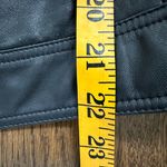 Lafayette 148  Napa navy lamb Leather Jacket size 8 Photo 6