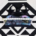 Noli Yoga Juliet Sports Bra in Nube Tropical Print Mesh Small Photo 3