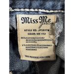 Miss Me  Easy Boot Jeans Flowers/Embroidered/Gem Logo Size 31 Low Rise Photo 6
