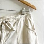 prAna Women’s Outdoor Cotton Shorts Size Large Light Tan Tie Waist 90’s Y2K Photo 6