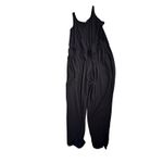 Michael Stars Women's Black Scoop-Neck Cotton Tank Jumpsuit Size 2X Photo 3