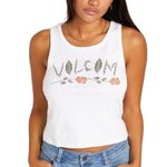 Volcom Host Pick 🎉 NWT That One Baby Tank Top T-Shirt, white, size Small Photo 0