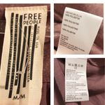 Free People Party Crasher Mauve Satin Blouse Photo 6