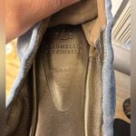 Brunello Cucinelli Suede Monili Cap-Toe Ballerina Flats slate blue Women’s Sz 40 Photo 12