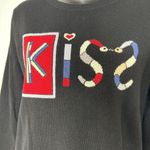 CHINTI & PARKER Womens Mexican Kiss Sweater $415 Long Sleeve Size Small Snakes Black Photo 3