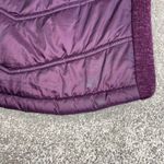Mondetta  Womens M Purple Quilted Fleece Lined Full Zip Hooded Jacket Athletic Photo 10