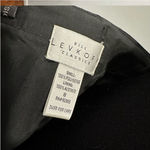 Bill Levkoff Classic Black Strapless Gown White Sash 8 Vintage VTG Photo 4