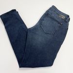 Mavi Jeans Womens 31/30 Alexa Mid Rise Skinny Dark Wash Classic Stretch Ankle Blue Photo 3