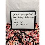 Marc New York Marc New York Abstract Multicolor High Waisted Capri Leggings XL Photo 3