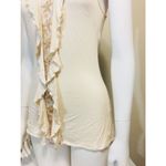 KISCHE Small Top Beige Rayon Spandex Tan Photo 5