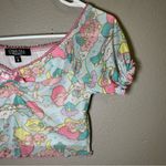 Dolls Kill Dolls Kills x Hello Kitty Little Twin Stars mesh crop top women’s size small Photo 2