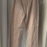 EXPRESS BEIGE BROCADE CIGARETTE PANT SZ: 9/10 Photo 1