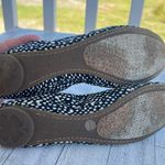 Lucky Brand Shoes Emmie Ballet Flats Women’s Size 8M Black Cream Print Fabric Photo 5