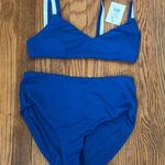 ANDIE Bikini Set Rockley Top High Waisted Bottom Mazarine Blue size M NWT/NWOT Photo 0