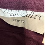 Paul & Jdder New York Womens Plum Wool Blend Pleated Trousers Size 12 Purple Photo 3