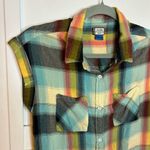 KAVU Sleeveless Plaid Makayla Button-Up Shirt Dress Photo 5