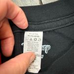 Disney Minnie Mouse Leopard Print Bow T-shirt in Black Size Large Cotton Blend Photo 3