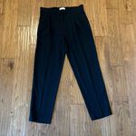 Aritzia Babaton black seam front pull on tapered pant 6 Photo 2