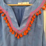 Vineyard Vines Sunset Palm Tassel Dress Size Small Photo 4