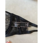 Victoria's Secret Women's  Very Sexy Black Lace Halter Bra 34C Photo 2