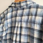 Cherokee Vintage Soft Blue Denim Flannel Photo 4