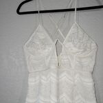 For Love & Lemons NWT  White Mimi Mini Lace Dress Size Medium Photo 2