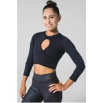 925Fit I See The Light Crop Top Toffee Photo 5