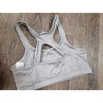 Nike Steel Silver Gray Unpadded Racerback Sports Bra Support Gym Large Photo 2