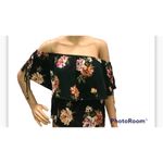 One Clothing los angeles green floral top Photo 8