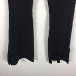 Topshop NWT Black Highwaisted Bengaline Flared Pant With Side Splits Size 12 Photo 9