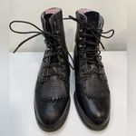 Ariat  Heritage Lacer II Black Deertan Roper Boots Size 7C Narrow EUC Photo 1