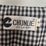 Chunlie by La Bree Embroidered Long Sleeve Mustard Tunic Dress Size 5 Yellow Photo 1