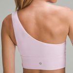 Lululemon Align Asymmetrical Bra – Rare-Meadowsweet Pink – Size 2 Photo 1