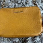 Michael Kors  Mustard Yellow Crossbody Purse Photo 1