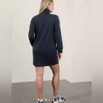 Athleta  Allure 1:4 Zip Navy Blue Dress 2024 Womens LARGE Long Sleeve Athleisure Photo 5