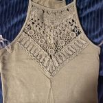 Charlotte Russe TWO olive green crop tops Photo 3