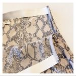 American Eagle  Snake Print Midi Straight Skirt Photo 4