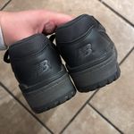 New Balance  550 Black on Black Basketball Court Lifestyle Sneaker Photo 3