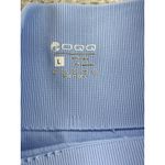 OQQ Lot‎ Women's Large Ribbed Athletic Yoga Shorts Lot of 3 Black Purple Blue Photo 4