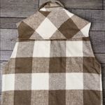 Ashley by 26 International  Checkered Outerwear Botton-Down Long vest/Shacket Photo 7