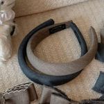 Chestnut Brown Y2K Cottage Ballet Academia Thick Soft Headband Hair Accessory Photo 1