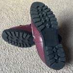 Loft Burgundy Croc Horsebit Loafer Photo 6